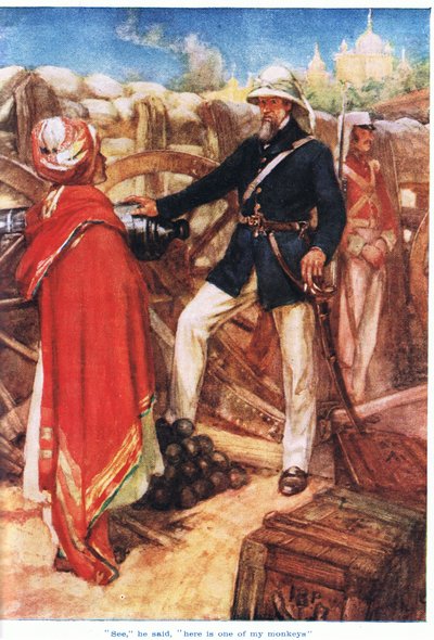 Nézd, mondta, itt van az egyik majom. alkotó: Arthur David McCormick